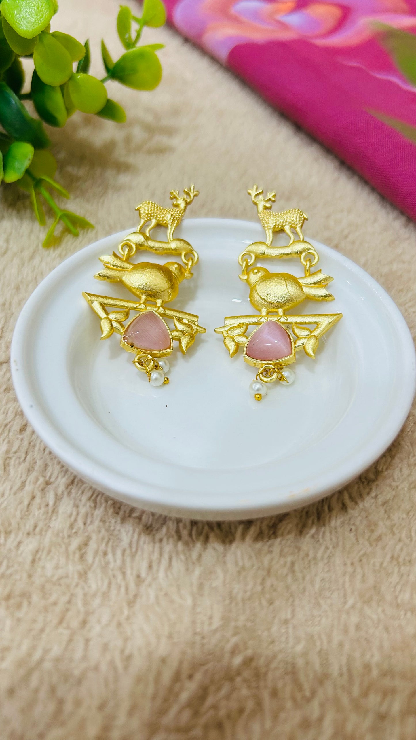 SIYA GOLDEN EARRINGS