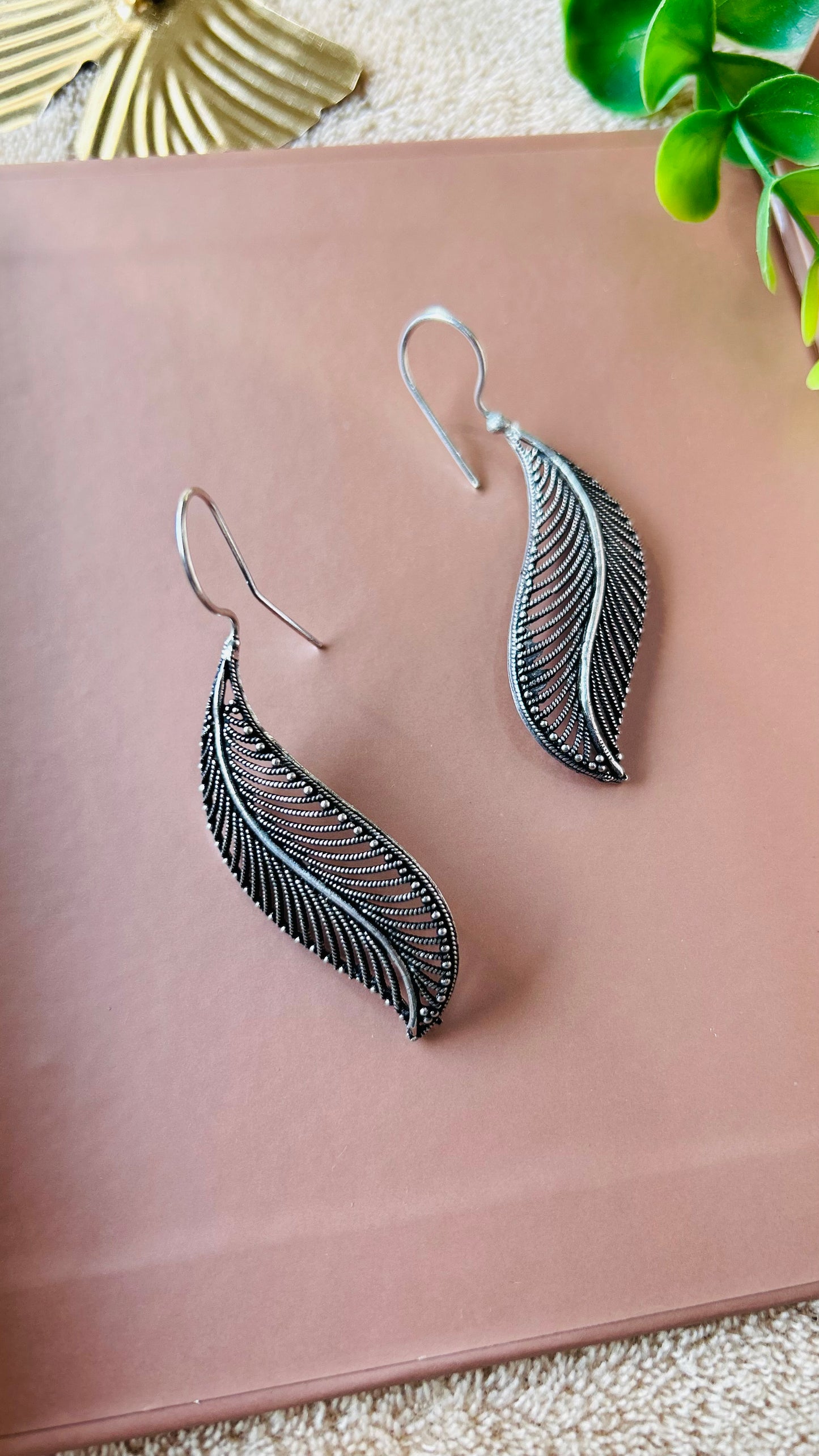 Divita drop earrings