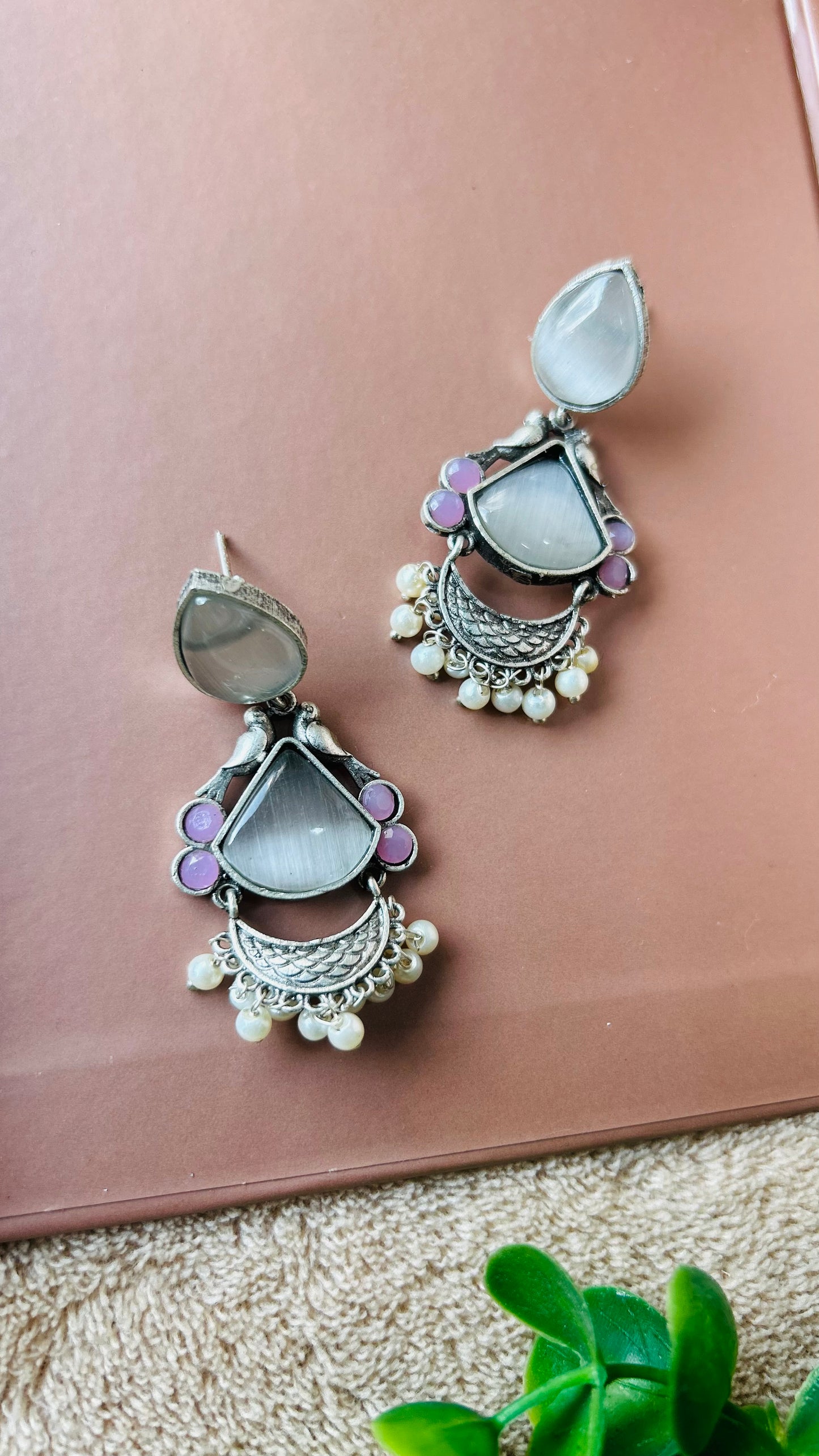 OPALINE DANGLER EARRINGS
