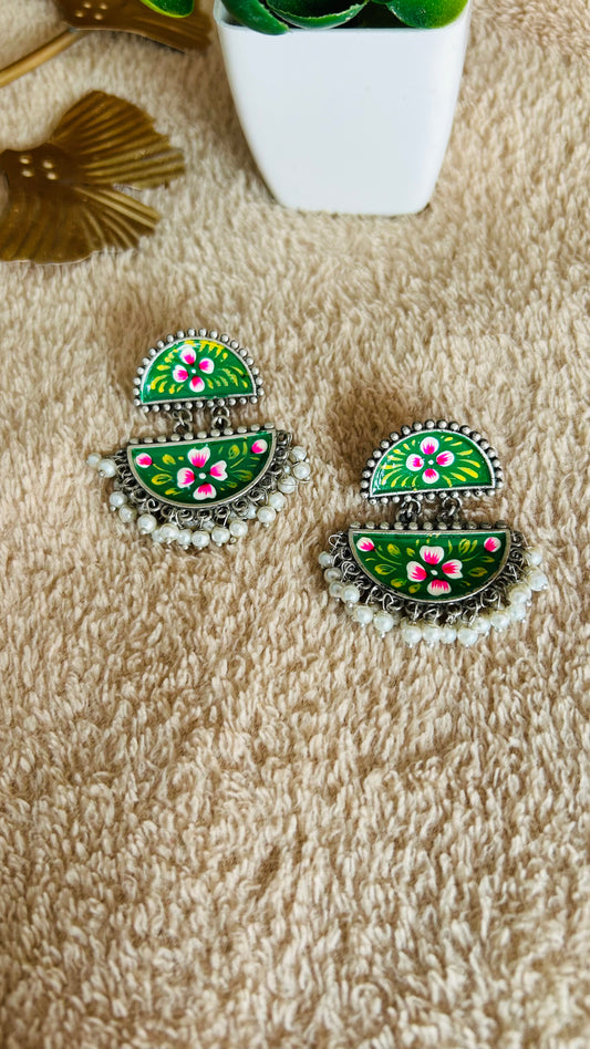 SAUMYA GREEN DANGLER