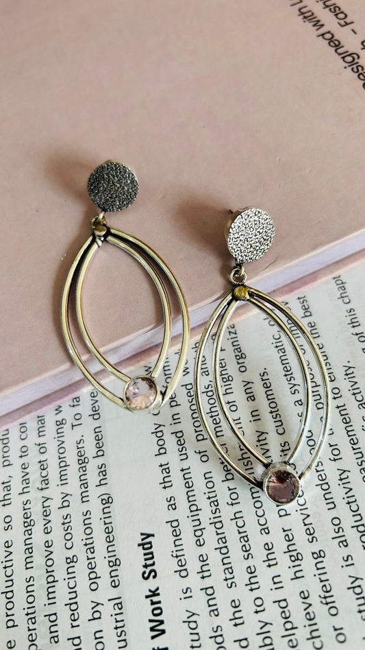 EVA SILVER DANGLER