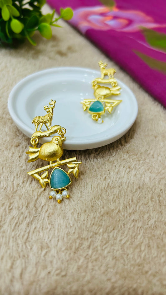 SIYA GOLDEN EARRINGS