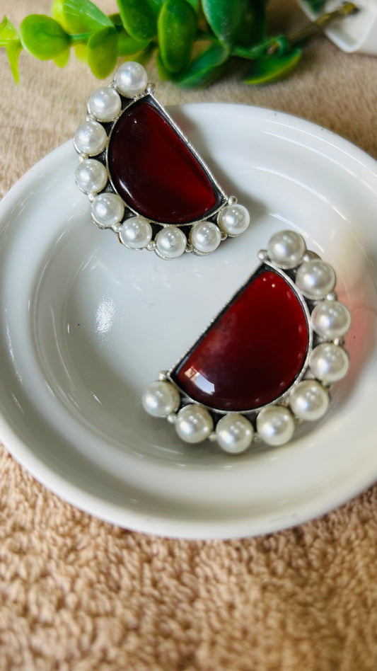 Miraya stud earrings