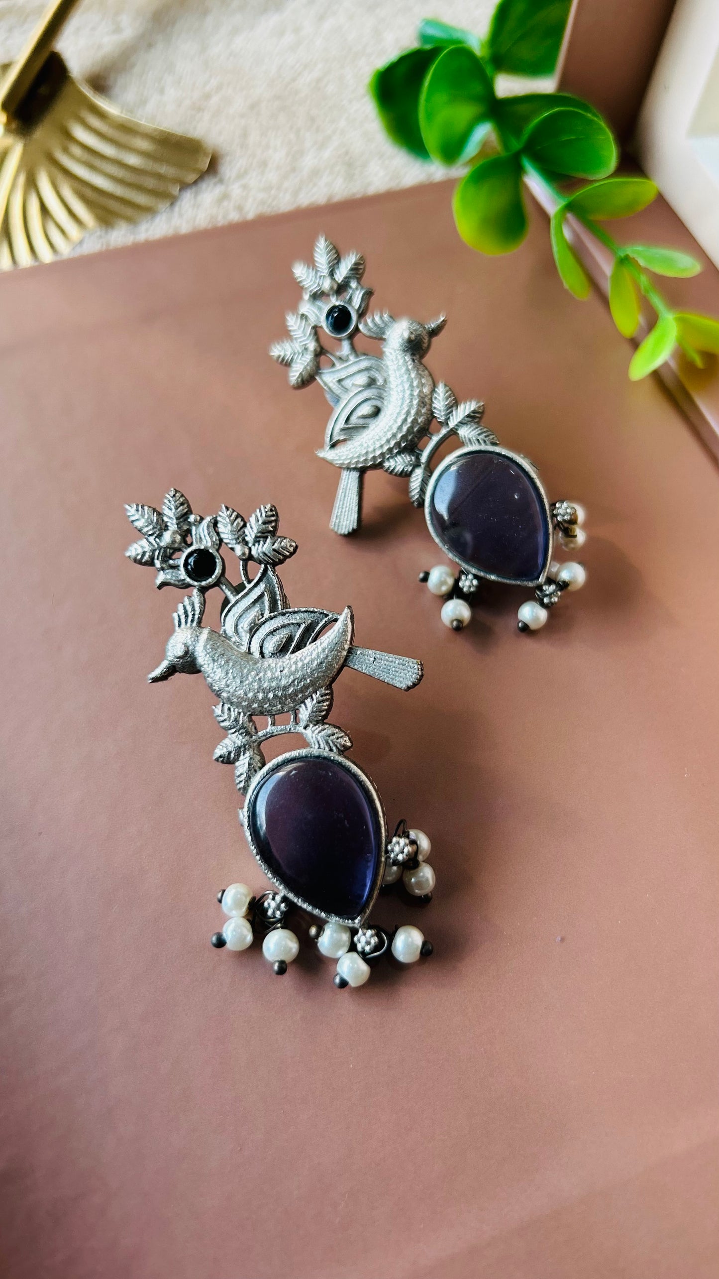 Krishna stud earrings
