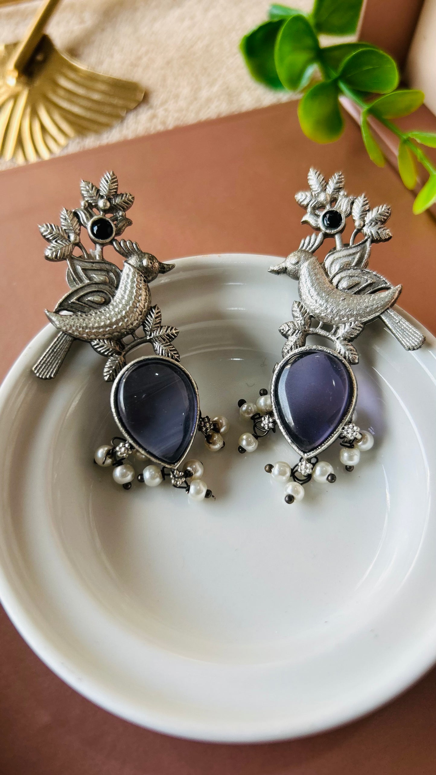 Krishna stud earrings