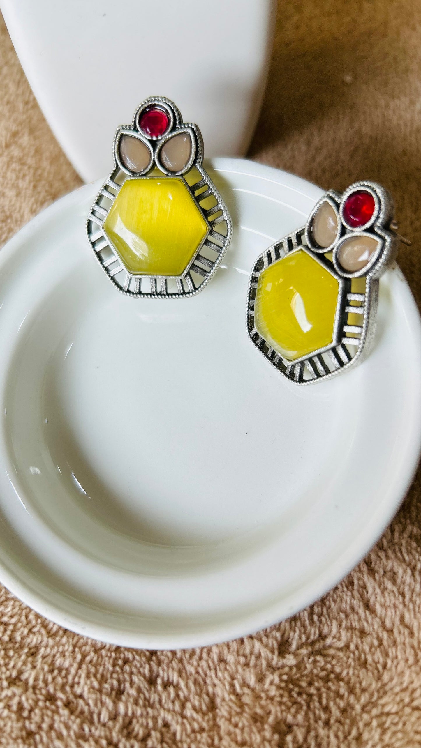 Akshara stud earrings