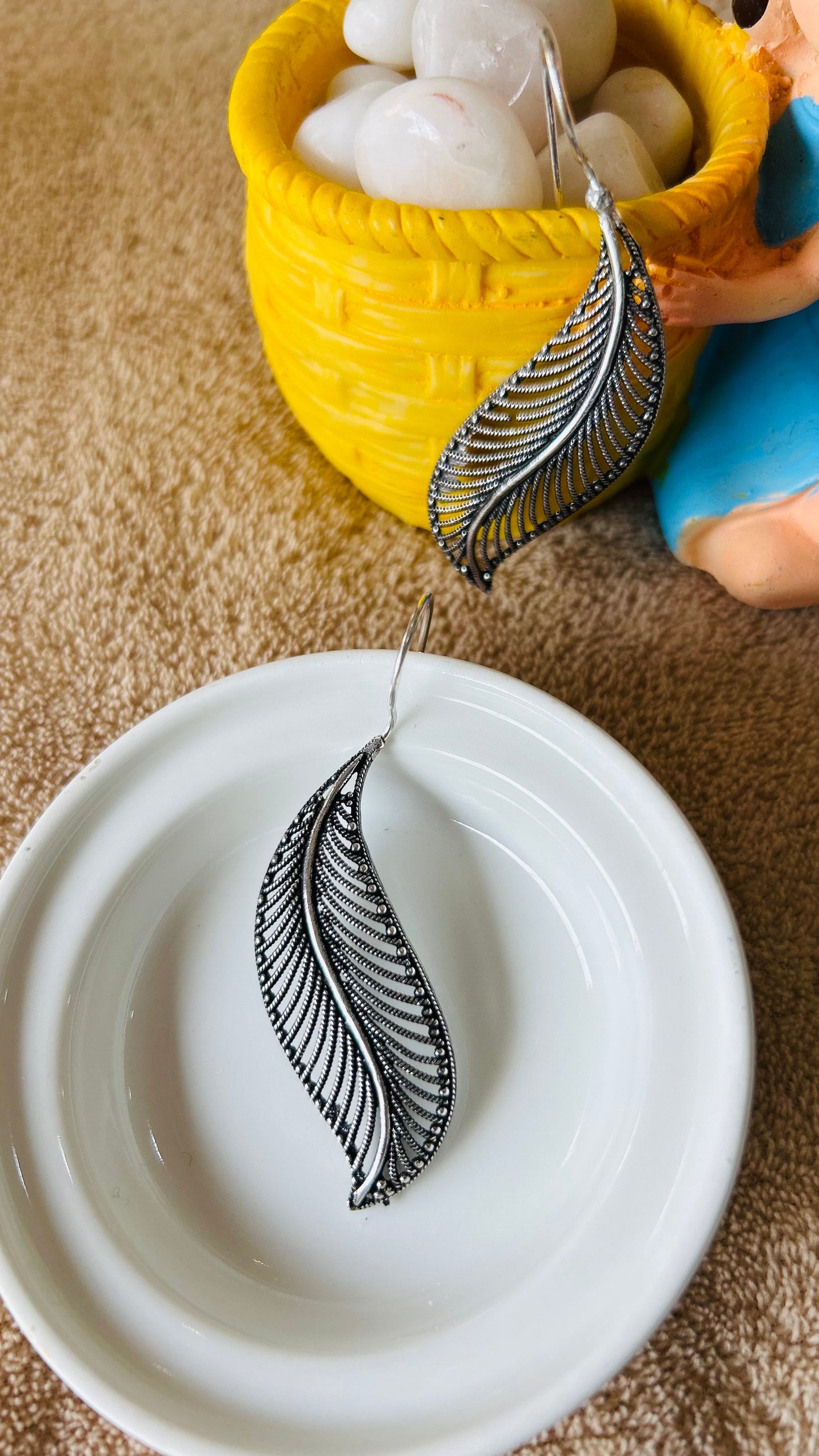 Divita drop earrings