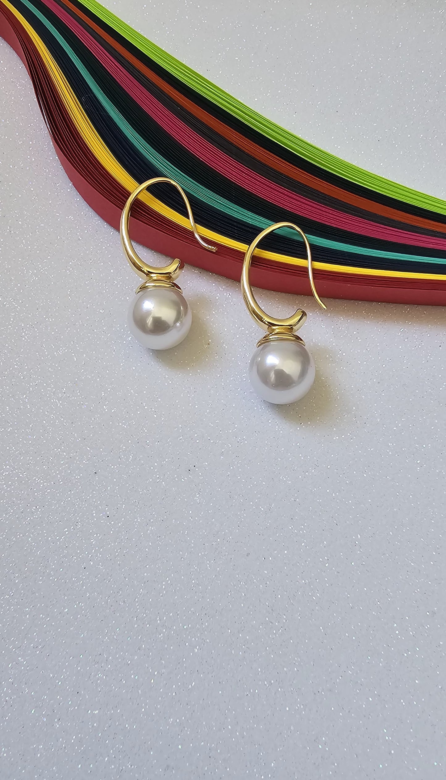 PERKY PEARL DROP EARRINGS