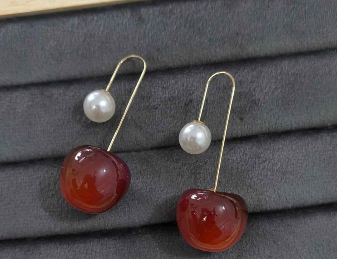 Cherry earrings