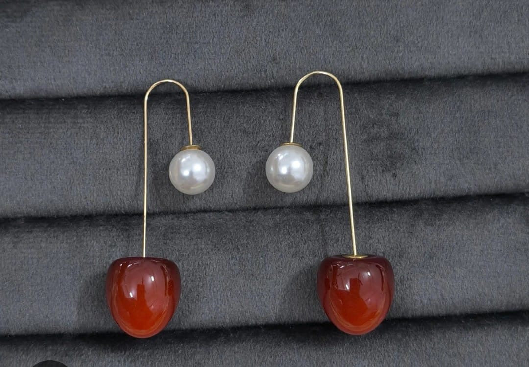 Cherry earrings